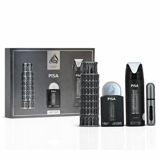 .ESTUCHE LATTAFA PISA GIFT SET 3PCS